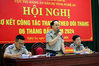 Nghệ An: Nâng cao hơn nữa trách nhiệm của Chấp hành viên trong thi hành án