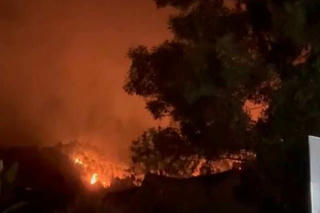 Công an mời 4 người liên quan đến vụ cháy rừng liên huyện ở Nghệ An