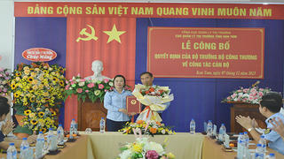 Cục Quản lý thị trường tỉnh Kon Tum có tân Cục trưởng