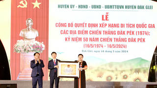 Long trọng kỷ niệm 50 năm Chiến thắng Đăk Pék