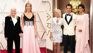 'Sao' thế giới đưa mẹ đến Hollywood nhận giải