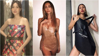 Sau trào lưu 'mặc gối', người đẹp lại đua nhau  mặc... 'túi mua sắm' 