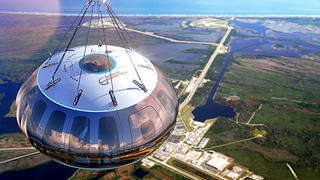 Khinh khí cầu chở khách vào không gian sẽ bắt đầu bay từ năm 2024 