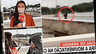 Phóng viên tin tức CNN bị kề dao cướp đồ khi phát sóng trực tiếp
