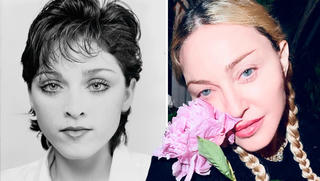 Dung nhan 'biến hóa' theo thời gian của 'nữ hoàng nhạc Pop' Madonna