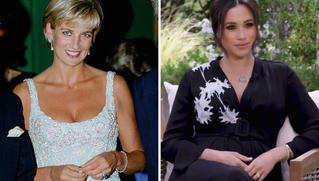 Meghan đeo lắc tay kim cương tưởng nhớ mẹ chồng - Công nương Diana 