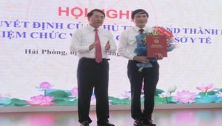 Giám đốc Bệnh viện Hữu nghị Việt - Tiệp làm Phó Giám đốc Sở Y tế TP Hải Phòng