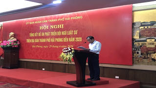 Hải Phòng: Hơn 9000 dân mới có 1 luật sư