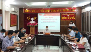Ban Tổ chức Thành ủy Hải Phòng phát động ủng hộ quỹ vắc xin phòng, chống COVID-19