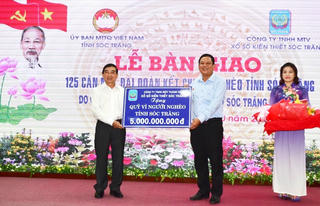 Sóc Trăng:  Trao tặng 125 căn nhà Đại đoàn kết cho hộ nghèo