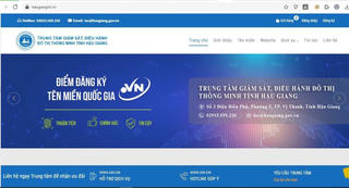 Khai trương Cổng đăng ký tên miền Quốc gia “.vn” tại Hậu Giang 