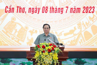 Thủ tướng làm việc với các tỉnh, thành ĐBSCL về thúc đẩy dự án cao tốc và ODA 