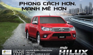 Toyota Việt Nam giới thiệu Hilux phiên bản cải tiến 2017