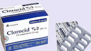 Đình chỉ lưu hành thuốc viên nén Clorocid TW3