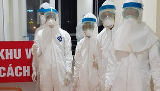 Chiều tối 12/4, ghi nhận thêm 2 trường hợp mắc COVID-19 đều ở thôn Hạ Lôi