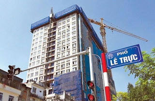  Sẽ tháo dỡ giai đoạn 2 toà nhà 8B phố Lê Trực vào tháng 5