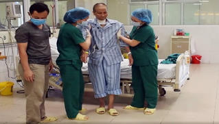  Tình trạng sức khỏe của BN19 tiếp tục có những tín hiệu rất đáng mừng