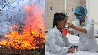 Một phụ nữ ngộ độc khói do đốt nương làm rẫy