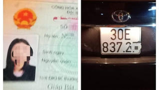 Nữ tài xế 'say ngất' lái Camry trên đường Hà Nội đêm đầu năm