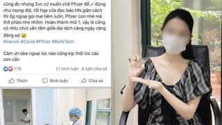 Yêu cầu Giám đốc Bệnh viện Hữu Nghị giải trình vụ 'hoa khôi' khoe tiêm vaccine COVID-19 không cần đăng ký