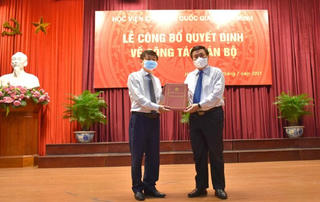 Bổ nhiệm tân Giám đốc Học viện Báo chí và Tuyên truyền