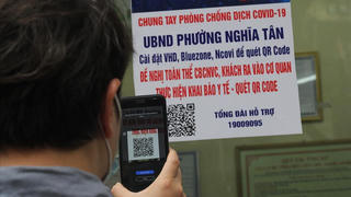 Hà Nội yêu cầu quét mã QR với toàn bộ người vào - ra các chốt kiểm soát