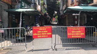 Truy vết liên quan tiểu thương chợ Ngọc Hà nghi mắc COVID-19