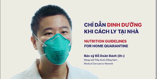 Chỉ dẫn dinh dưỡng cho F0, F1 tại nhà 