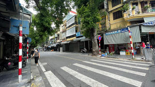 Cảnh lần đầu có trên phố Hàng Mã