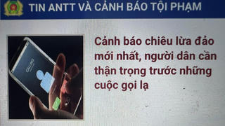 Cảnh báo việc giả mạo cơ quan công an yêu cầu cung cấp tài khoản định danh điện tử 