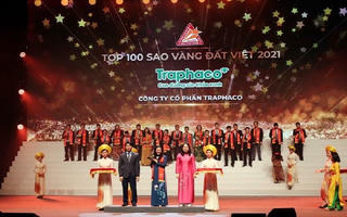 Traphaco được vinh danh Top 100 Giải thưởng Sao Vàng đất Việt năm 2021