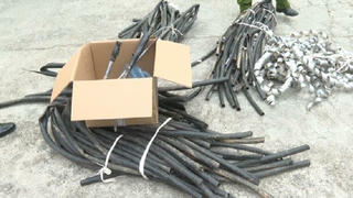 Bắt đối tượng cắt trộm dây cáp điện, phá hoại của công