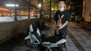 Thanh niên may mắn 2 lần được công an tìm thấy xe mất cắp 