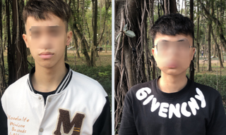 Hai "thanh niên choai" dàn cảnh vu vạ để cướp đêm tại Công viên Linh Đàm