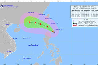 Công an các đơn vị, địa phương chủ động ứng phó với diễn biến bão SAOLA