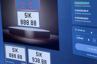 Chủ nhân trúng đấu giá biển kiểm soát 51K-888.88 đã hoàn thành nghĩa vụ tài chính 