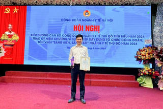 Bệnh viện Đa khoa MEDLATEC - đơn vị y tế ngoài công lập duy nhất có bác sĩ nhận Bằng khen của Công đoàn ngành Y tế Thủ đô