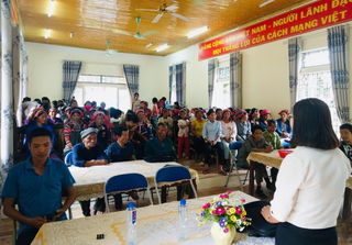 Tư Pháp Lai Châu đa dạng hình thức phổ biến pháp luật đến người dân