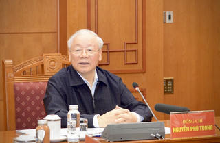 Tổng Bí thư Nguyễn Phú Trọng chủ trì họp Tiểu ban Nhân sự Đại hội XIV của Đảng