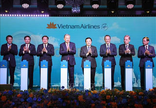 Tổng Bí thư Tô Lâm dự Lễ công bố đường bay thẳng Hà Nội - Moskva tại Liên bang Nga