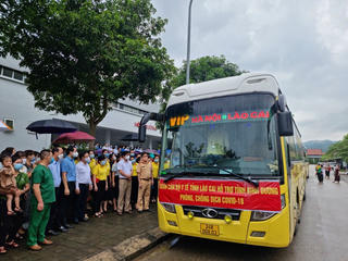 Lào Cai: Cử đoàn công tác số 4 đi tỉnh Bình Dương chống dịch