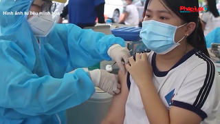 Ngày đầu tiên Đồng Nai tiêm vắc xin COVID-19 cho trẻ em