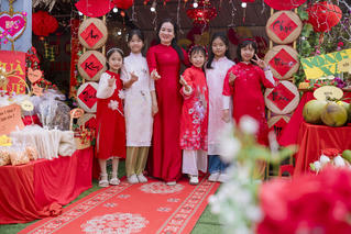 Rộn ràng sắc xuân với trải nghiệm 'Ngày Tết quê em' tại Trường Tiểu học Chu Hóa (Phú Thọ)