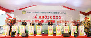 Tiên phong sản xuất SOP sạch, Supe Lâm Thao tạo bước ngoặt ngành phân bón Việt