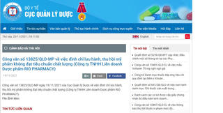 Đình chỉ lưu hành, thu hồi toàn quốc mỹ phẩm Happy Skin One