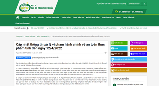 Xử phạt Dược phẩm Hoàng Hường do quảng cáo thực phẩm bảo vệ sức khoẻ như thuốc chữa bệnh