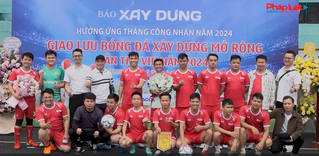 Khai mạc Giao lưu bóng đá Xây dựng mở rộng lần thứ VIII – 2024