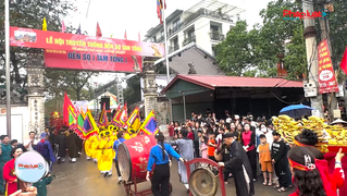 Lễ nghinh rước "Phù Đổng Thiên Thiên Vương" đậm nét văn hoá của người dân Phù Lỗ
