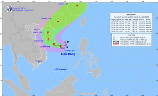 Bão số 1 nhiều khả năng sẽ không đổ bộ vào đất liền nước ta