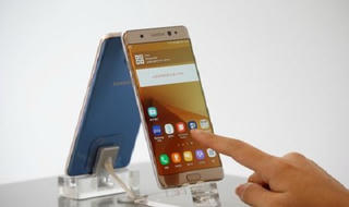 Mỹ điều tra tin báo Note 7 thay thế bốc khói trên máy bay
